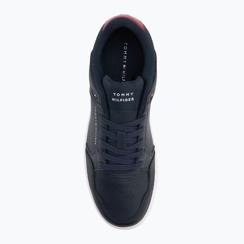 Încălțăminte pentru bărbați Tommy Hilfiger Basket Core Lite Lth Mix desert sky 5