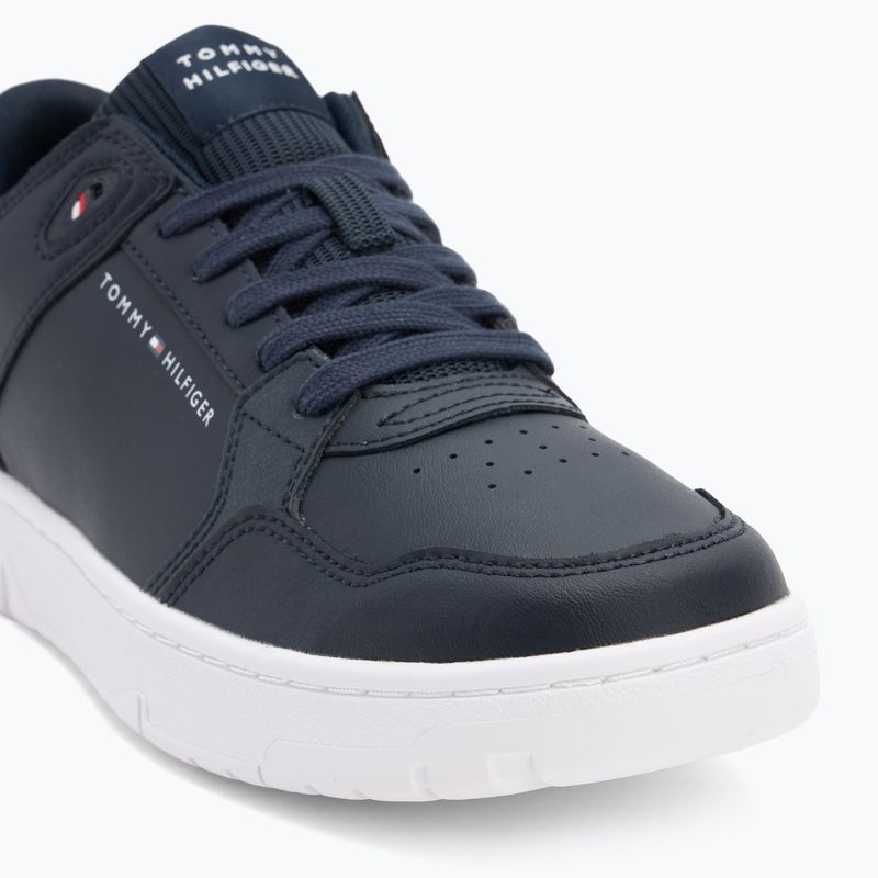 Încălțăminte pentru bărbați Tommy Hilfiger Basket Core Lite Lth Mix desert sky 7