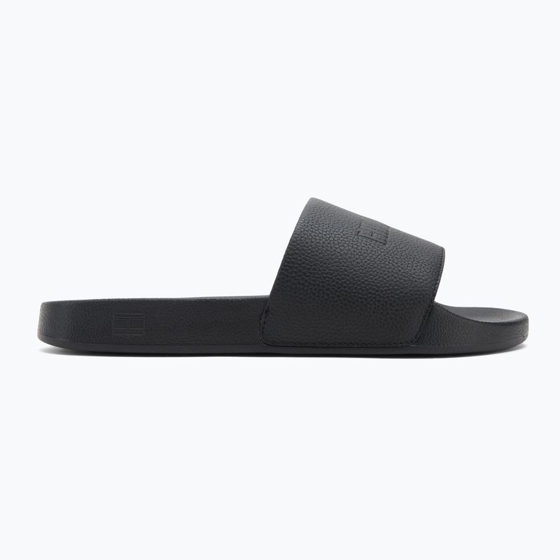 Papuci pentru bărbați Tommy Hilfiger Print Tumble Pool black 2