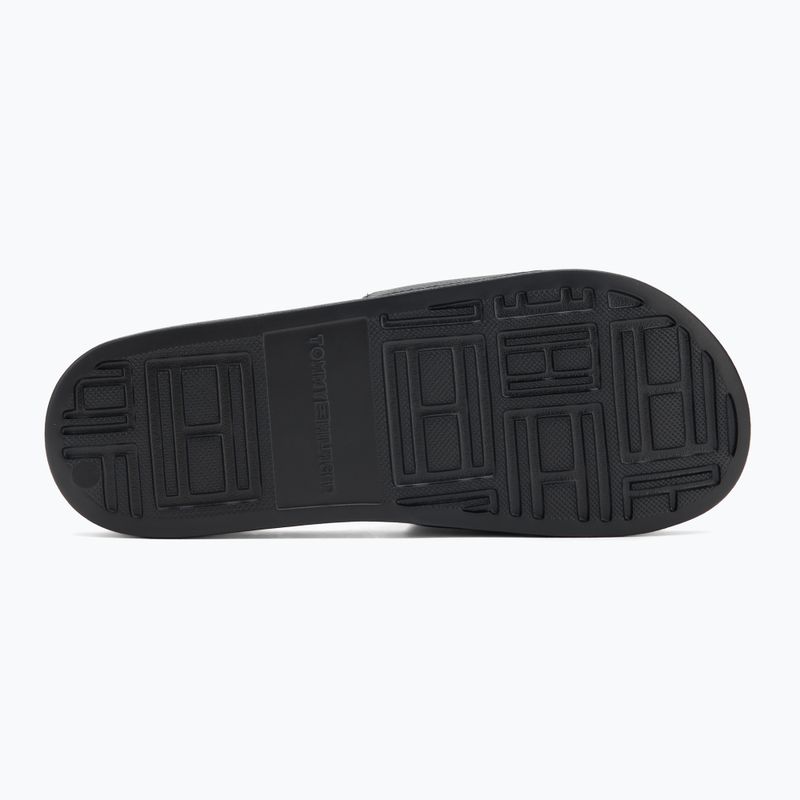 Papuci pentru bărbați Tommy Hilfiger Print Tumble Pool black 4