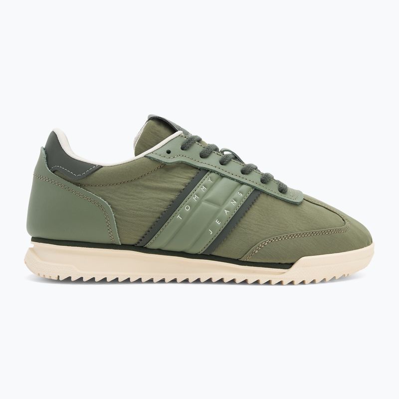 Încălțăminte pentru bărbați Tommy Jeans Runner Cleated Mix Material aruba green 2