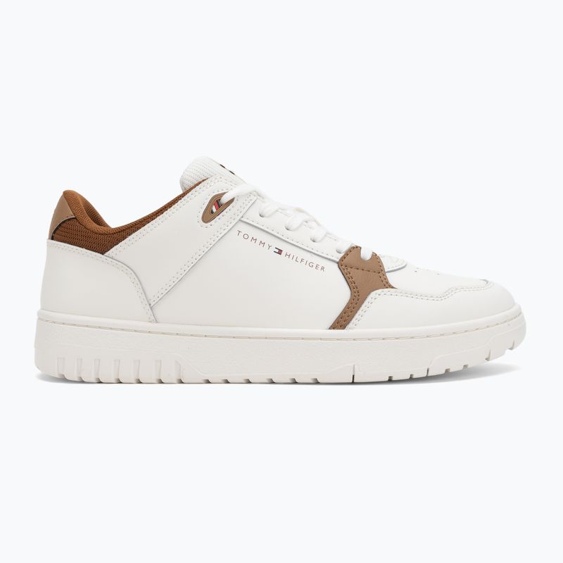 Încălțăminte pentru bărbați Tommy Hilfiger Basket Core Lite Lth Mix ecru 2