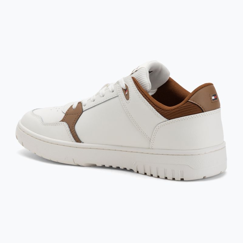 Încălțăminte pentru bărbați Tommy Hilfiger Basket Core Lite Lth Mix ecru 3