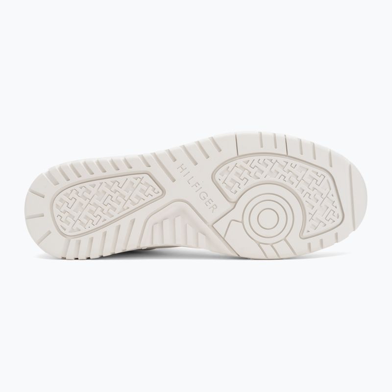 Încălțăminte pentru bărbați Tommy Hilfiger Basket Core Lite Lth Mix ecru 4