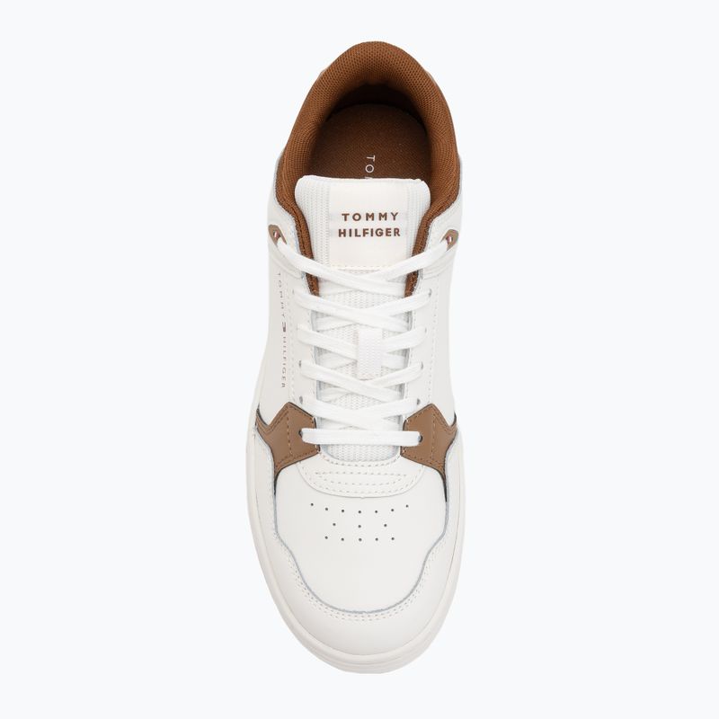 Încălțăminte pentru bărbați Tommy Hilfiger Basket Core Lite Lth Mix ecru 5