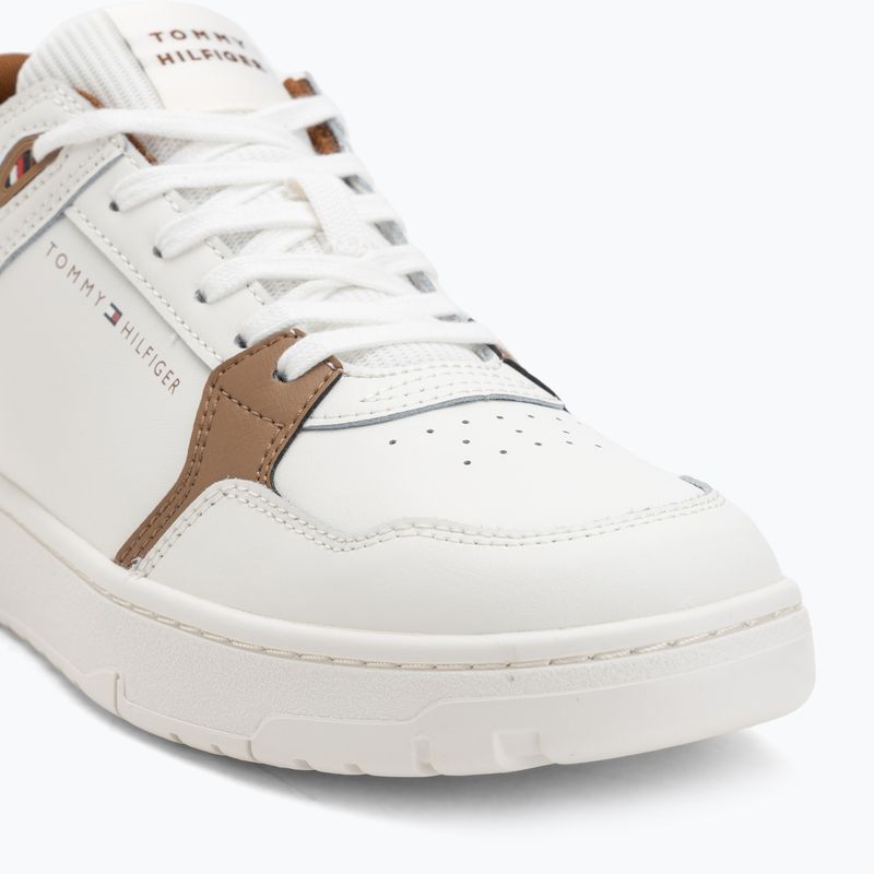 Încălțăminte pentru bărbați Tommy Hilfiger Basket Core Lite Lth Mix ecru 7