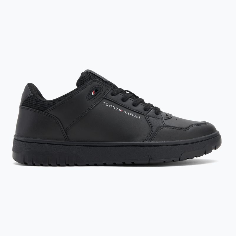 Încălțăminte pentru bărbați Tommy Hilfiger Basket Core Lite Lth Mix black 2