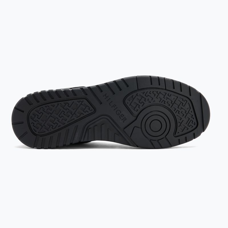 Încălțăminte pentru bărbați Tommy Hilfiger Basket Core Lite Lth Mix black 4