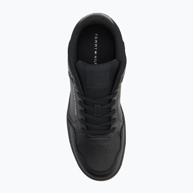 Încălțăminte pentru bărbați Tommy Hilfiger Basket Core Lite Lth Mix black 5
