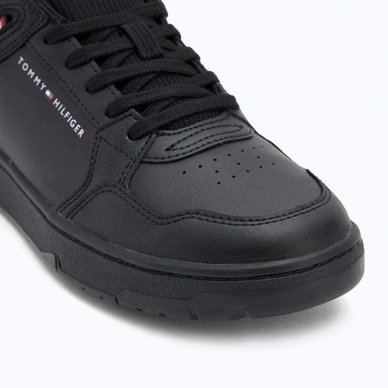 Încălțăminte pentru bărbați Tommy Hilfiger Basket Core Lite Lth Mix black 7