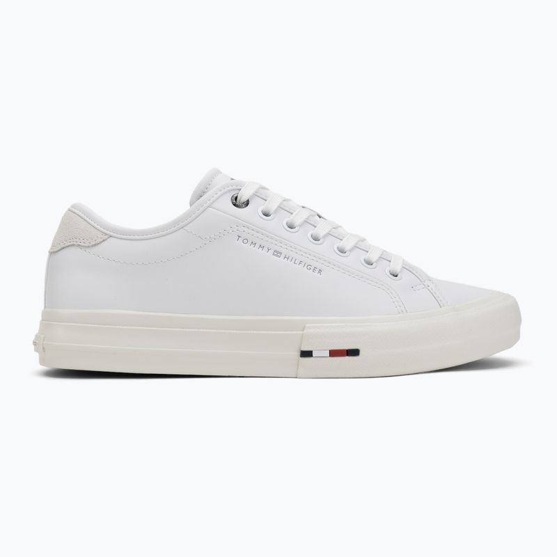 Încălțăminte pentru bărbați Tommy Hilfiger Street Leather Stitch white 2
