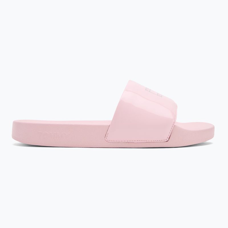 Papuci pentru femei Tommy Hilfiger Flag Pool Slide Patent misty pink 2