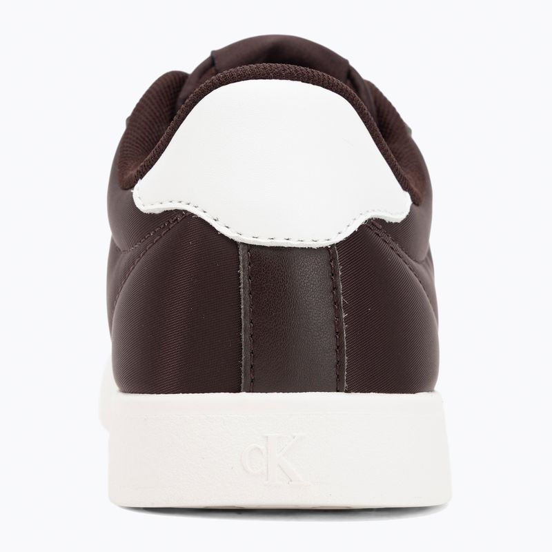 Încălțăminte pentru femei Calvin Klein YW0YW01781 3 Cupsole Laceup PU MG bordeaux/bright white 6