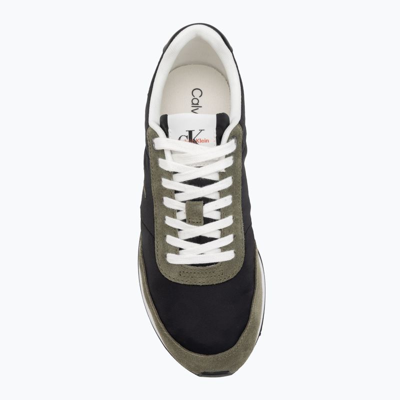 Pantofi bărbați Calvin Klein YM0YM01361 Retro Runner Essential MIX MAT black/capers/bright white 5
