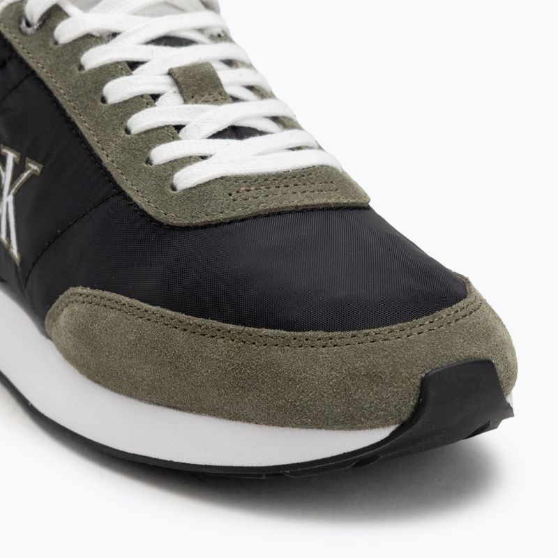 Încălțăminte pentru bărbați Calvin Klein YM0YM01361 Retro Runner Essential MIX MAT black/capers/bright white 7