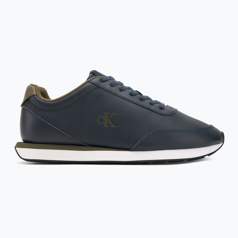 Încălțăminte pentru bărbați Calvin Klein YM0YM01355 Retro Runner Essential Leather navy/capers 2