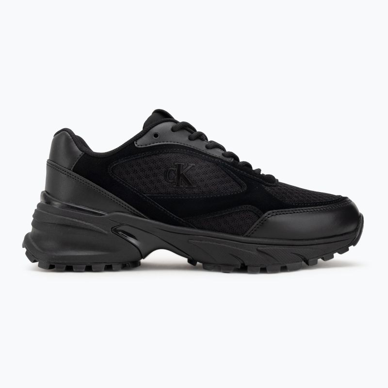 Încălțăminte pentru femei Calvin Klein YW0YW01994 Hike Runner Mesh Mix triple black 2