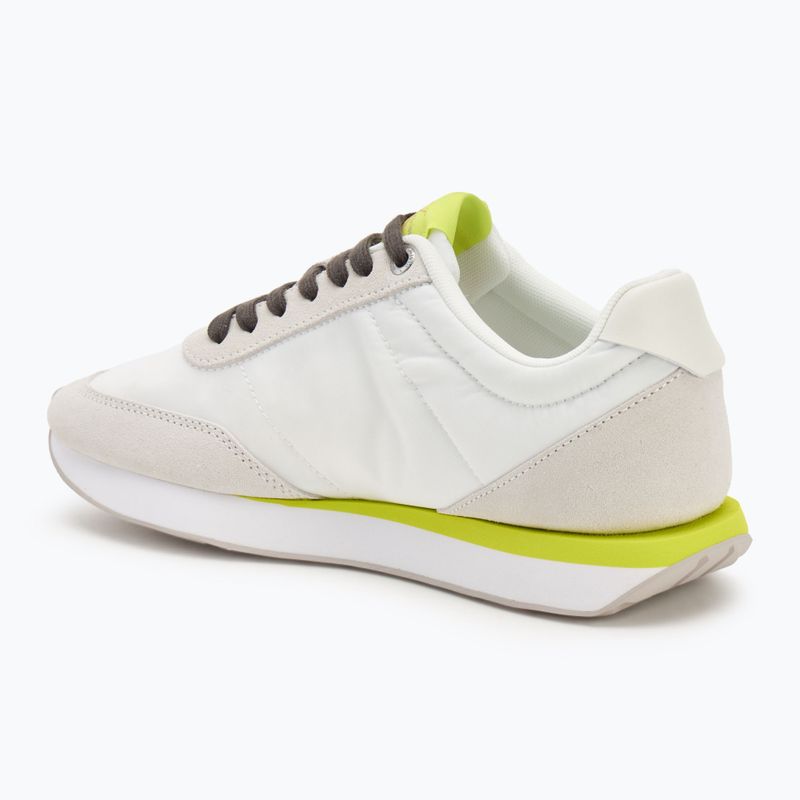 Încălțăminte pentru femei Calvin Klein YW0YW01990 Retro Runner Lace Up Nylon MG white/evening primrose/lily white 3