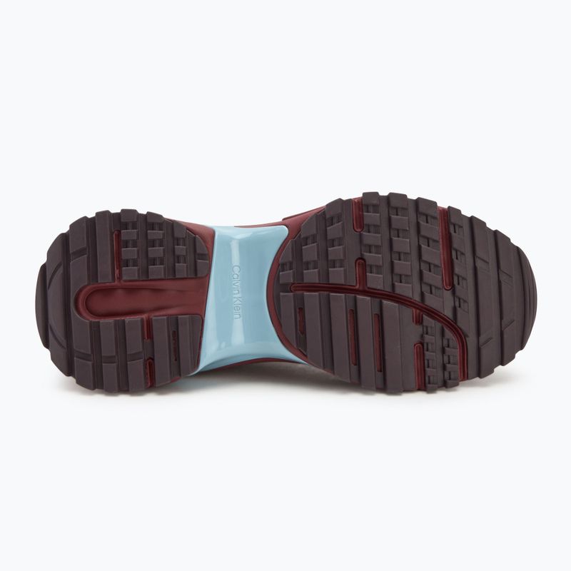 Încălțăminte pentru femei Calvin Klein YW0YW01995 Hike Runner Casual Ny-Su AOP WN bordeaux 4