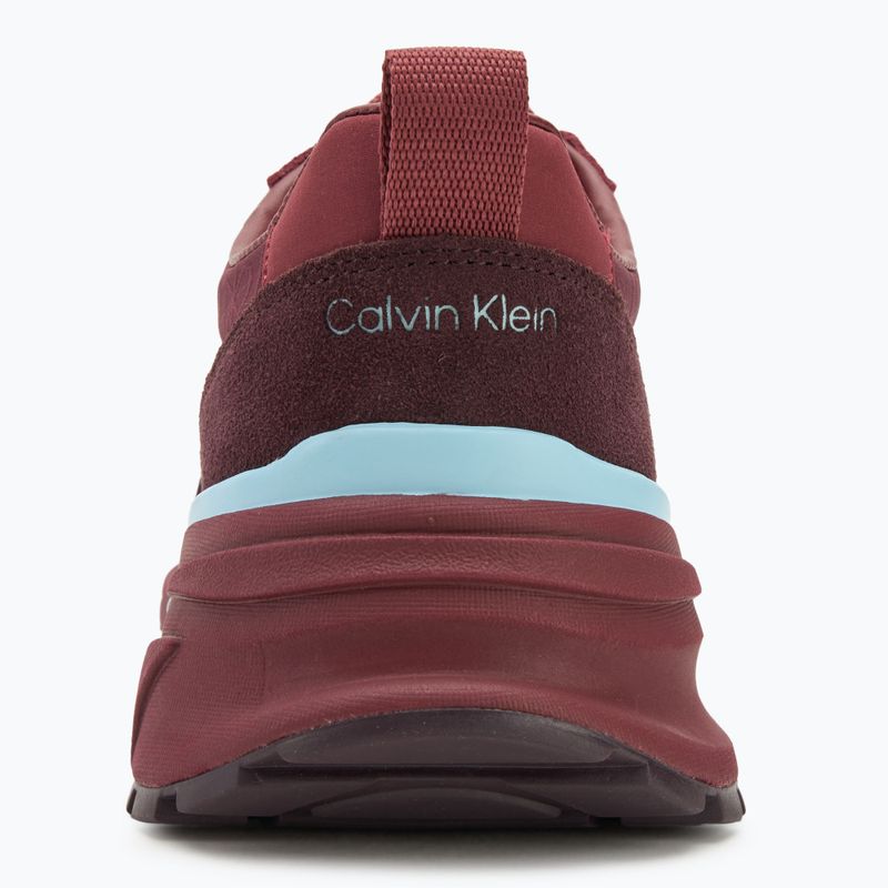 Încălțăminte pentru femei Calvin Klein YW0YW01995 Hike Runner Casual Ny-Su AOP WN bordeaux 6