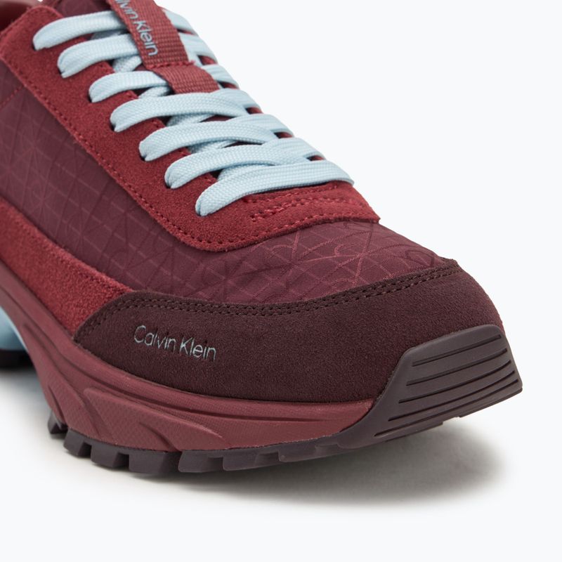 Încălțăminte pentru femei Calvin Klein YW0YW01995 Hike Runner Casual Ny-Su AOP WN bordeaux 7