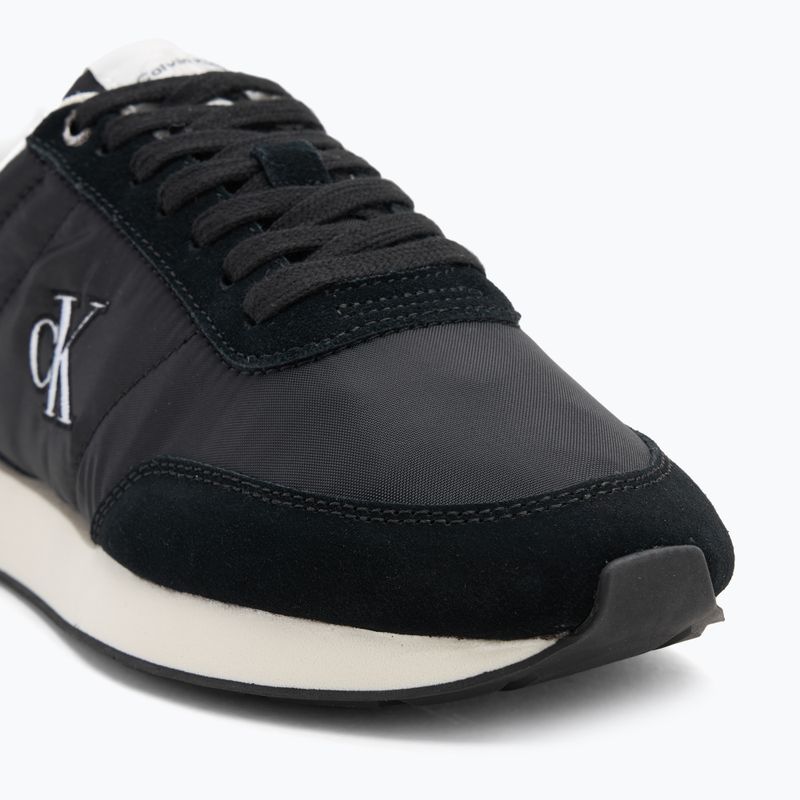 Încălțăminte pentru bărbați Calvin Klein YM0YM01361 Retro Runner Essential MIX MAT black/bright white 7