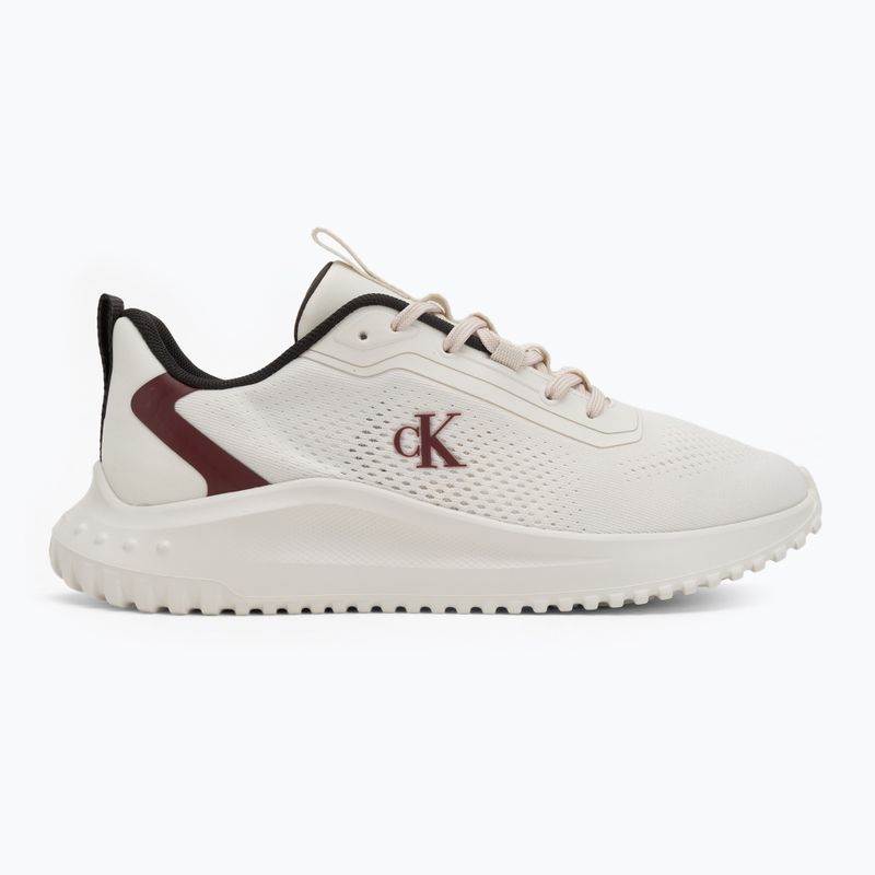 Încălțăminte pentru femei Calvin Klein YW0YW01992 Eva Runner Drawstring Mix MG lily white/beluga/new maroon 2