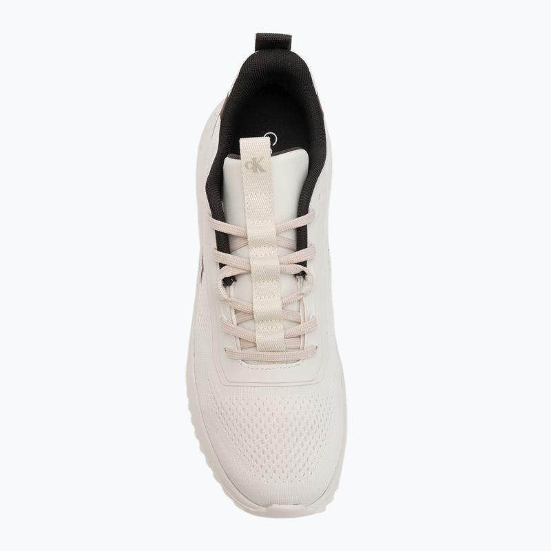 Încălțăminte pentru femei Calvin Klein YW0YW01992 Eva Runner Drawstring Mix MG lily white/beluga/new maroon 5