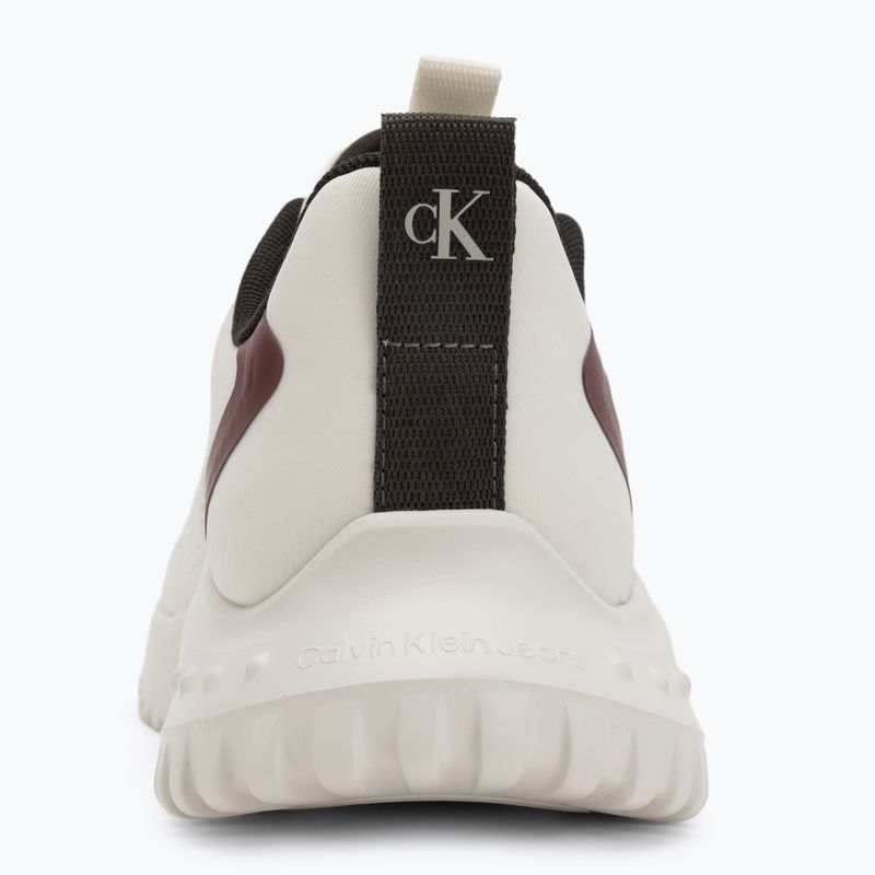 Încălțăminte pentru femei Calvin Klein YW0YW01992 Eva Runner Drawstring Mix MG lily white/beluga/new maroon 6