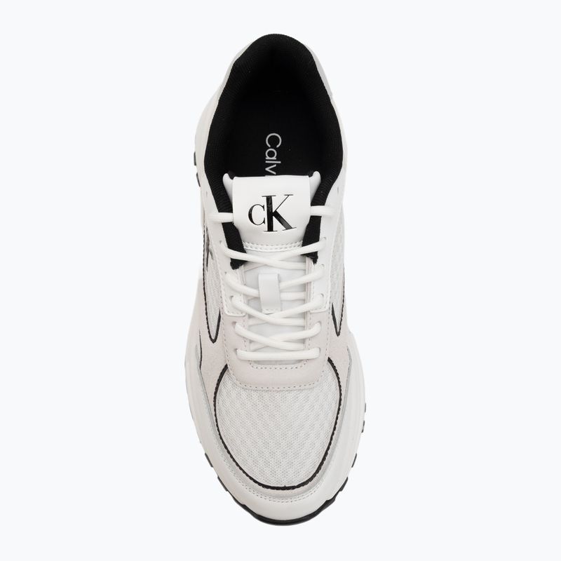 Încălțăminte pentru femei Calvin Klein YW0YW02009 Hike Runner Mesh Mix MET MG bright white/black 5