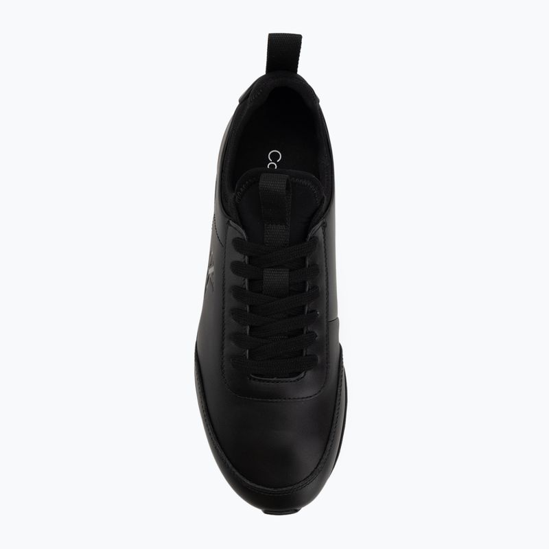 Încălțăminte pentru bărbați Calvin Klein YM0YM01362 Retro Runner Sock Laceup Leather triple black 5