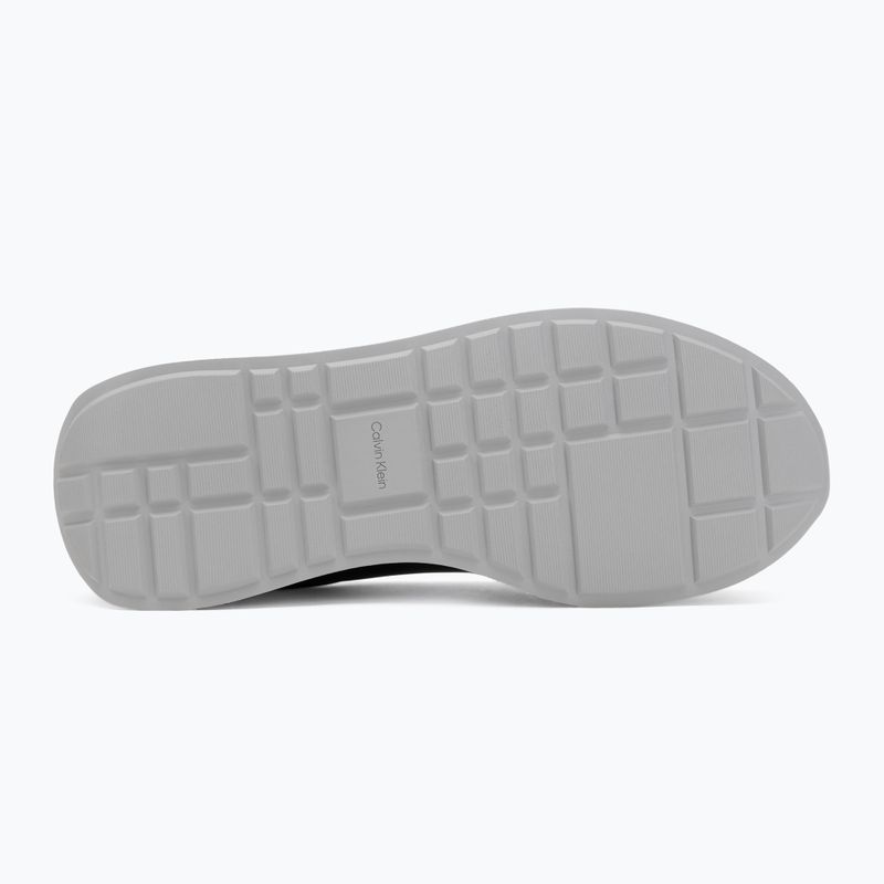 Încălțăminte pentru femei Calvin Klein YW0YW01942 Retro Runner Lace Up Leather MG black/formal gray 4