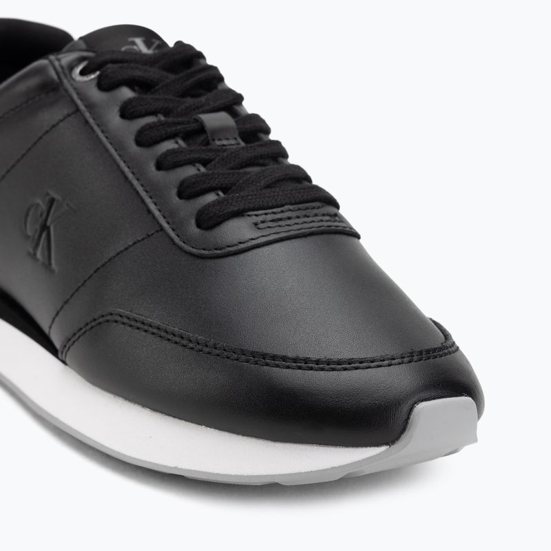 Încălțăminte pentru femei Calvin Klein YW0YW01942 Retro Runner Lace Up Leather MG black/formal gray 7