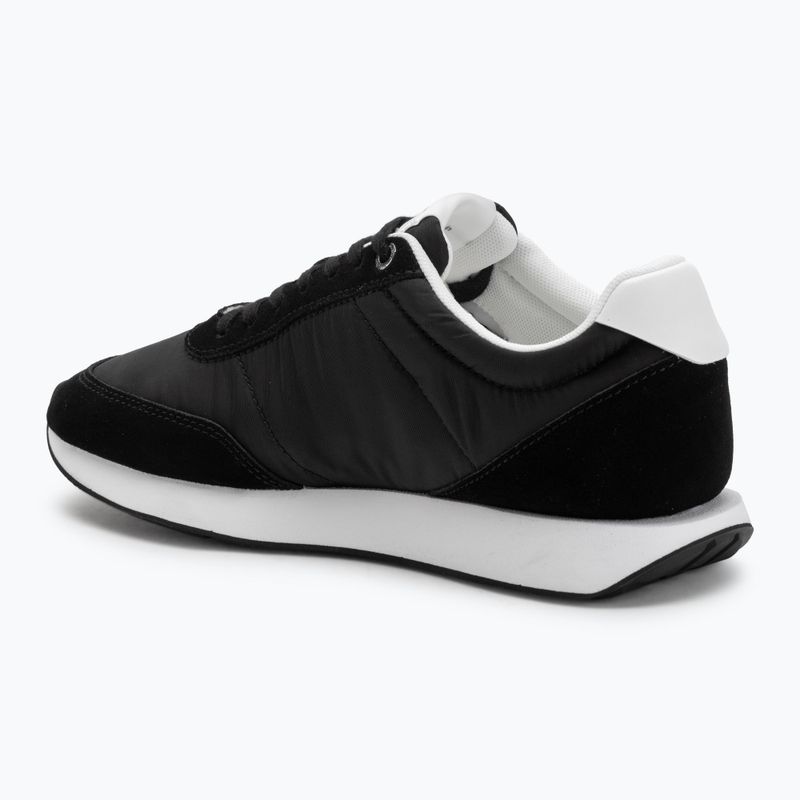 Încălțăminte pentru femei Calvin Klein YW0YW01990 Retro Runner Lace Up Nylon MG black/bright white 3