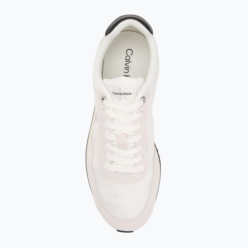 Pantofi bărbați Calvin Klein YM0YM01361 Retro Runner Essential MIX MAT bright white/black 5