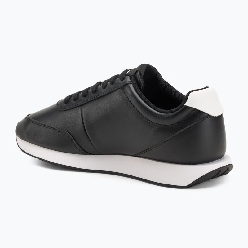 Încălțăminte pentru bărbați Calvin Klein YM0YM01355 Retro Runner Essential Leather black/bright white 3