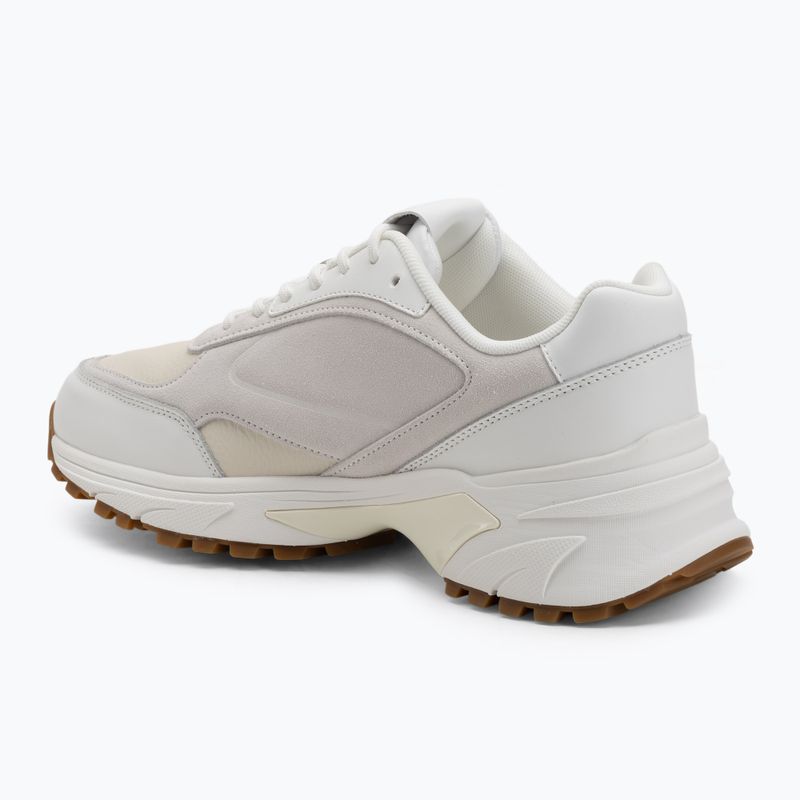 Încălțăminte pentru bărbați Calvin Klein YM0YM01289 Hike Runner HF Leather Mix bright white/creamy white/eggshell 3