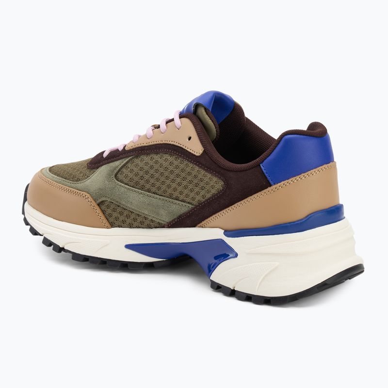 Încălțăminte pentru bărbați Calvin Klein YM0YM01379 Hike Runner Mesh MIX cumin/burnt out/khaki/purple blue 3