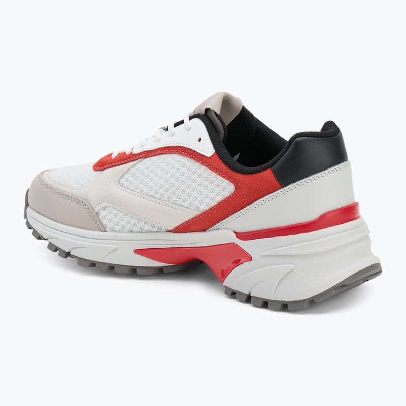 Încălțăminte pentru bărbați Calvin Klein YM0YM01379 Hike Runner Mesh MIX bright white/grey/flame scarlet 3