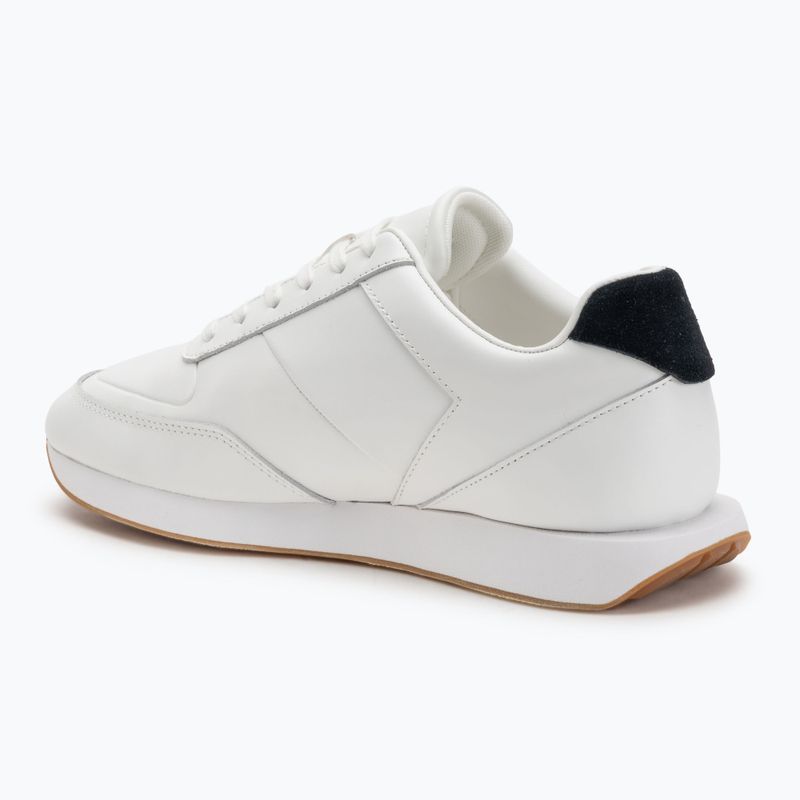 Încălțăminte pentru bărbați Calvin Klein YM0YM01381 Retro Runner Leather Tape bright white/black/gum 3