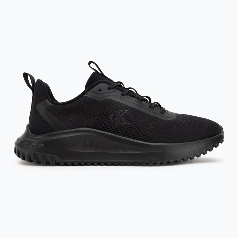 Încălțăminte pentru bărbați Calvin Klein YM0YM01387 Eva Runner Mix NY triple black 2