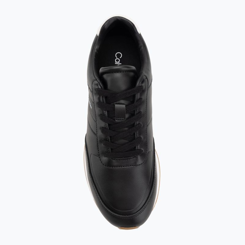 Încălțăminte pentru bărbați Calvin Klein YM0YM01381 Retro Runner Leather Tape black/bright white/gum 5