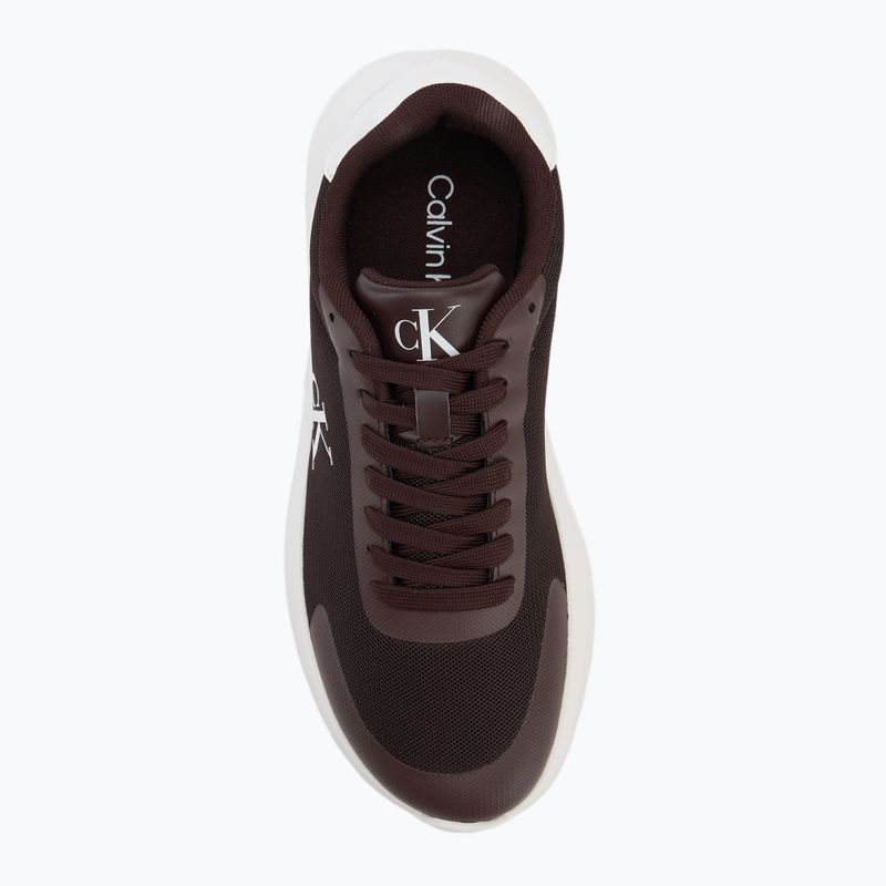 Încălțăminte pentru femei Calvin Klein YW0YW01750 3 Eva Runner Mesh MG brown out/green haze 5