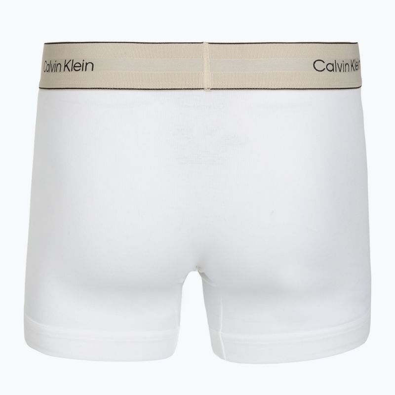 Boxeri pentru bărbați Calvin Klein LV00NB4447 Brief 3 perechi oyster gray/grey heather/white 3