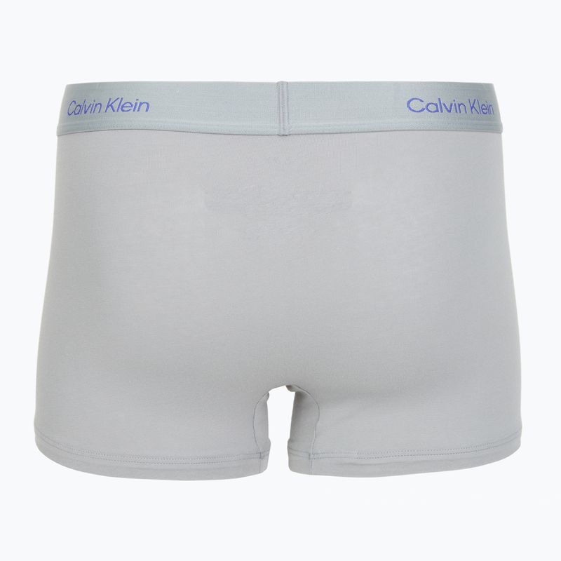Boxeri Calvin Klein LV00NB4476 Trunk 3 perechi greatest grey/ponderosa pine/iridescent 3