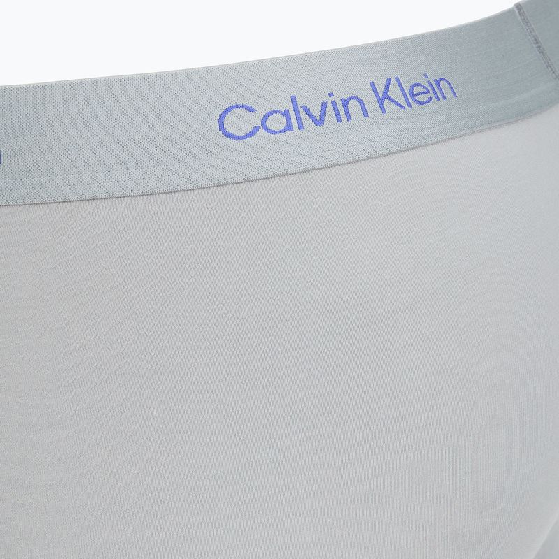 Boxeri Calvin Klein LV00NB4476 Trunk 3 perechi greatest grey/ponderosa pine/iridescent 4
