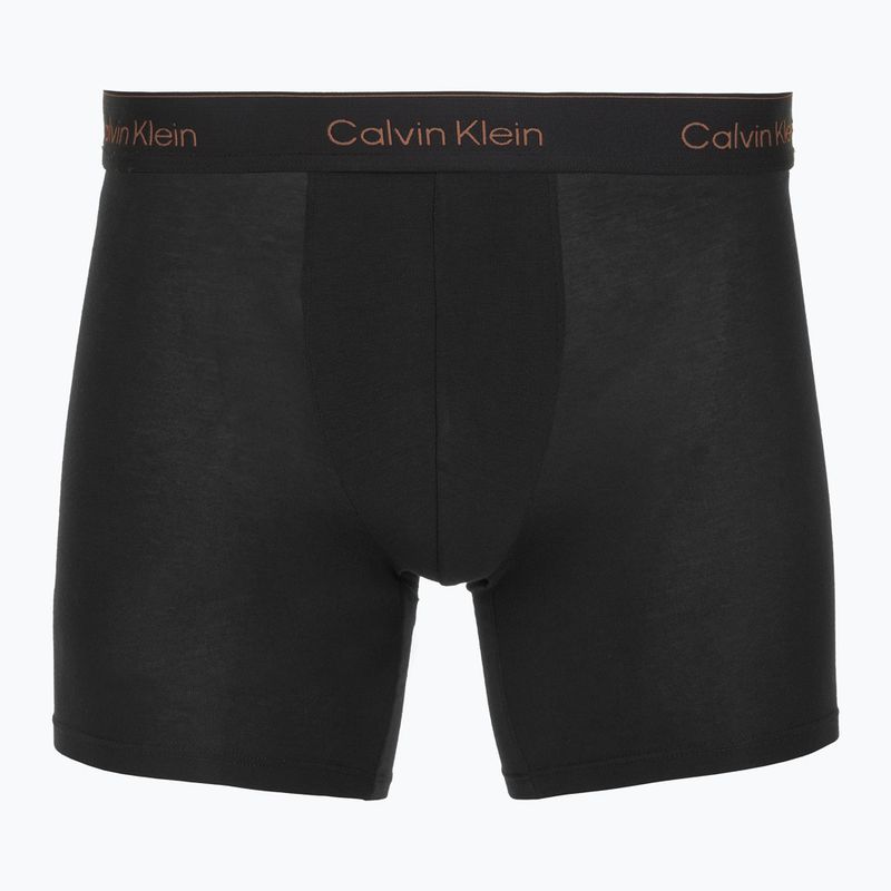 Boxeri Calvin Klein LV00NB4394 Brief 3 perechi black/chalk logo/black/currie 4