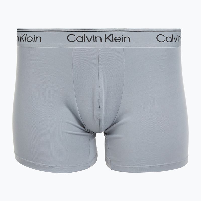 Boxeri Calvin Klein LV00NB4410 Brief 3 perechi sleet/teal marine/shoreline 2