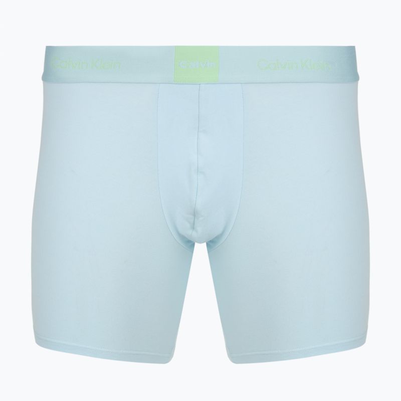 Boxeri Calvin Klein LV00NB4477 Brief 3 perechi patina green/shoreline/iridescent blue 2