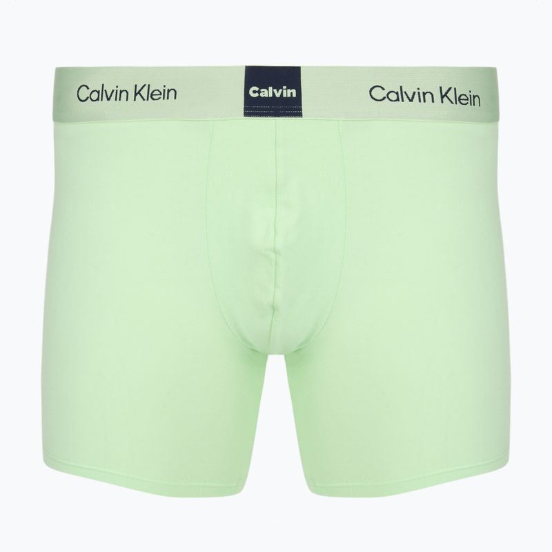 Boxeri Calvin Klein LV00NB4477 Brief 3 perechi patina green/shoreline/iridescent blue 6